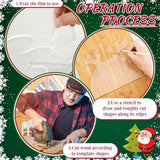 Supply Woodworking Tracing Stencils Cutting Board Template Charcoal