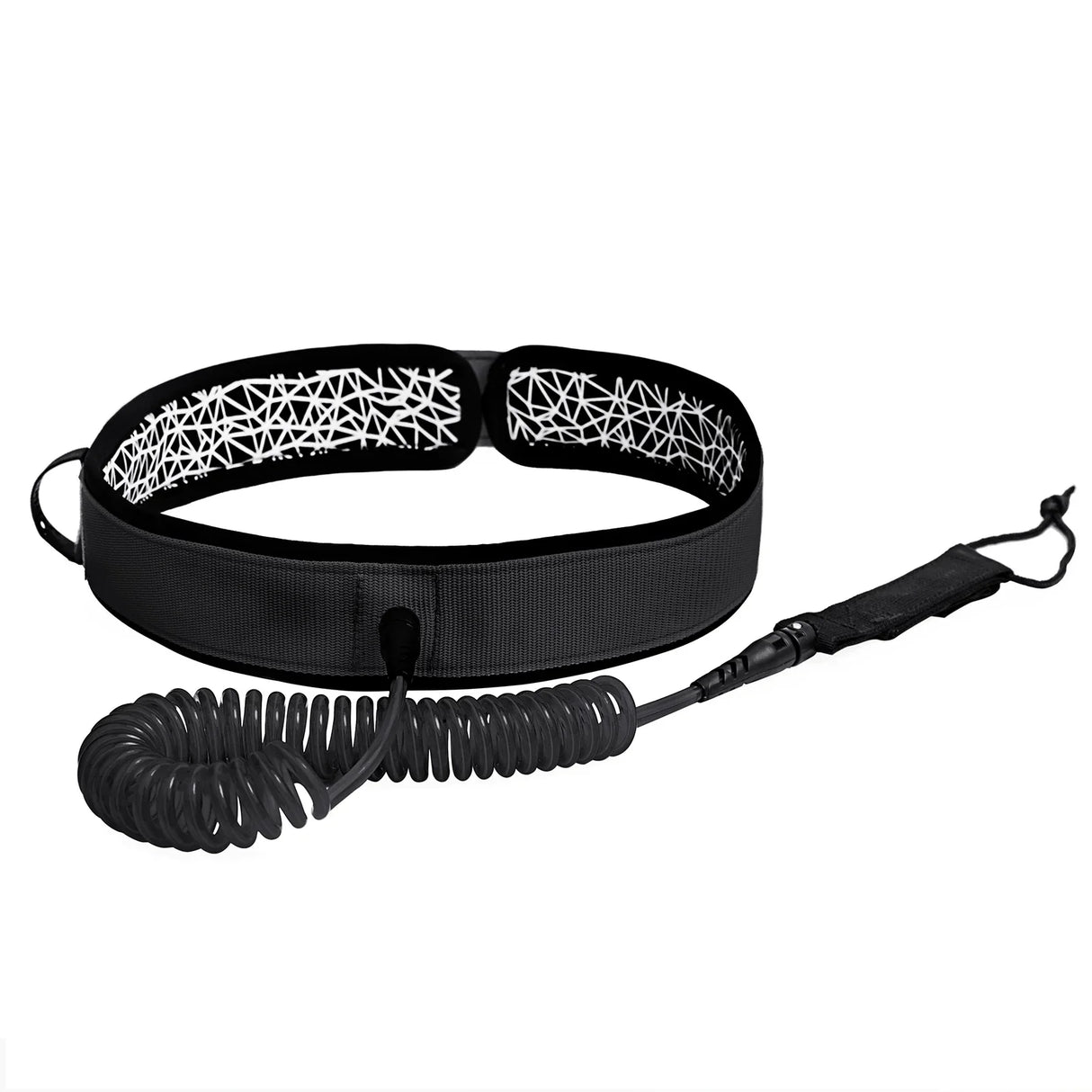 Surfboard Waist Leash 7mm Thick 10ft Coiled Surf