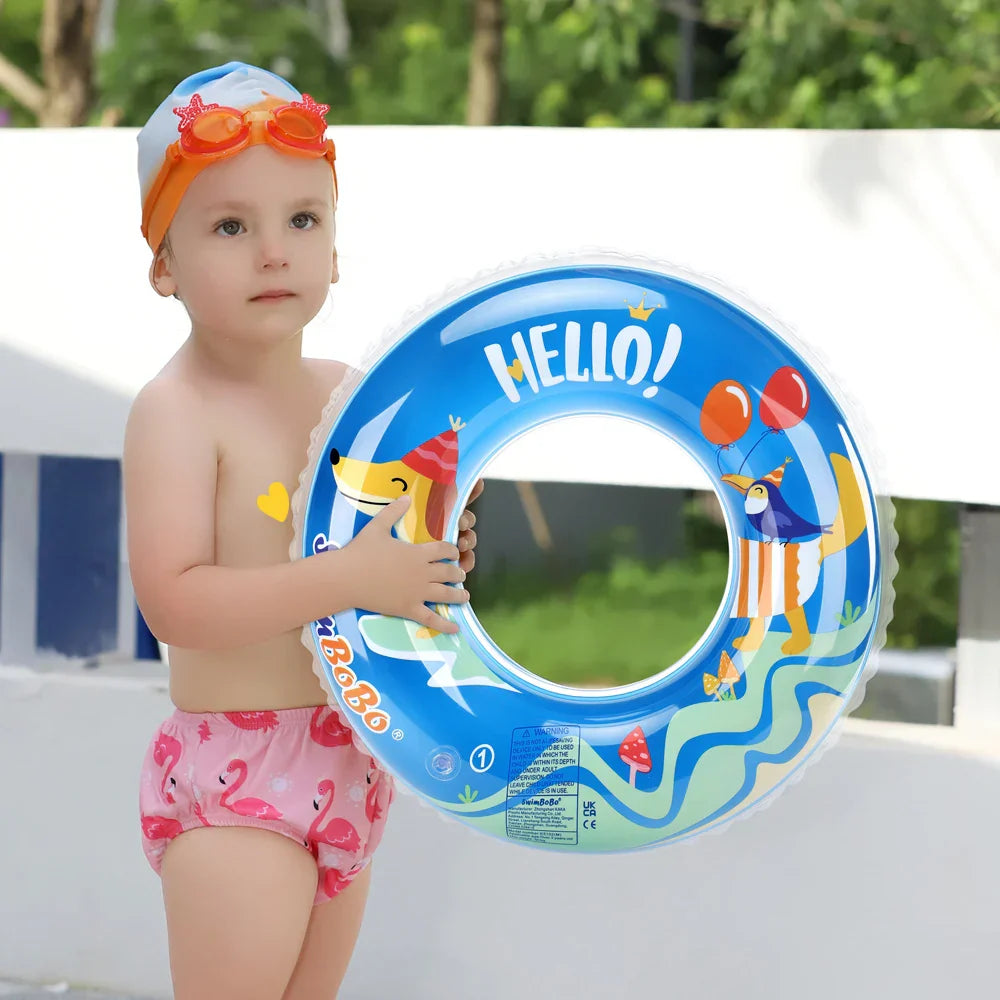 Swimbobo Baby Swimming Float Canopy Inflatable Infant Floating