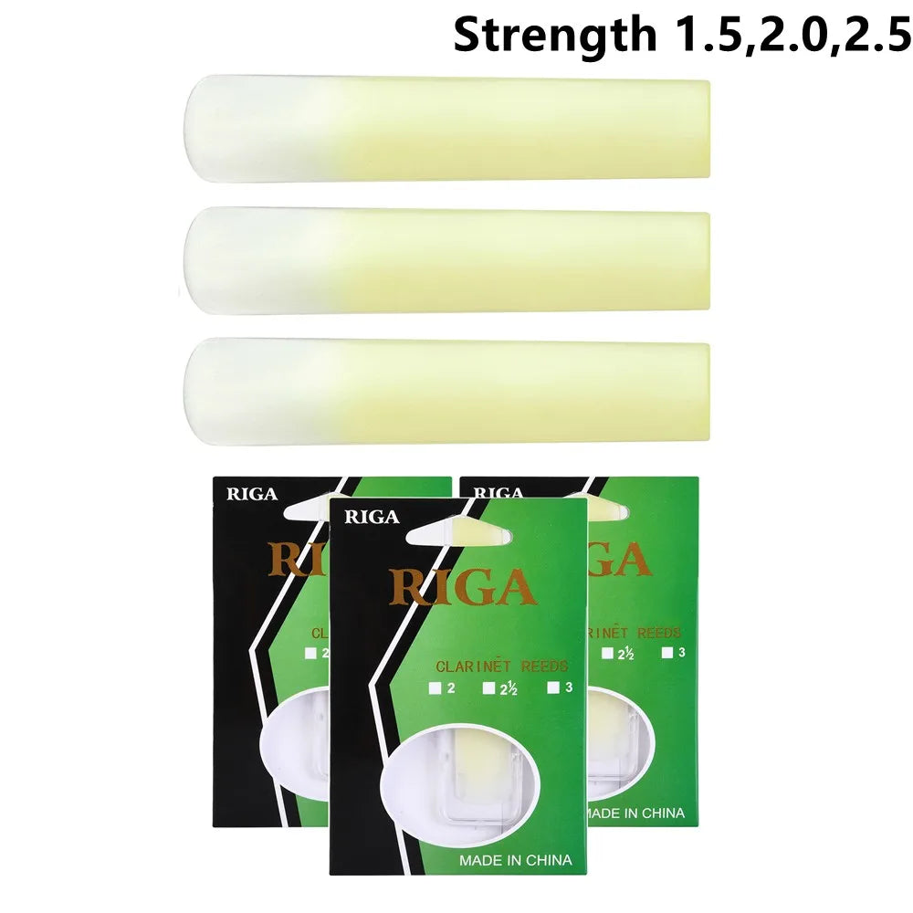 Synthetic Resin Clarinet Reed 3-pack Clarinet Reeds Resin