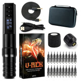 T-Rex Ambition Professional Wireless Tattoo Machine Kit Pen