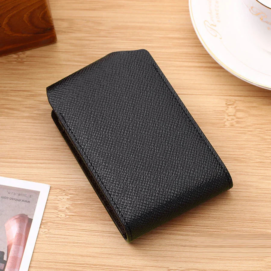 TANGYUE Men Credit Card Holder Leather Purse for Cards Case Wallet for Credit ID Bank Card Holder Women Cardholder and Coins