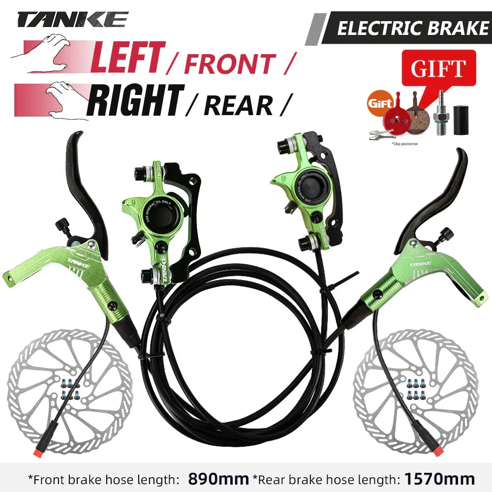 TANKE E-Bike MTB Hydraulic Disc Brake Set Electric