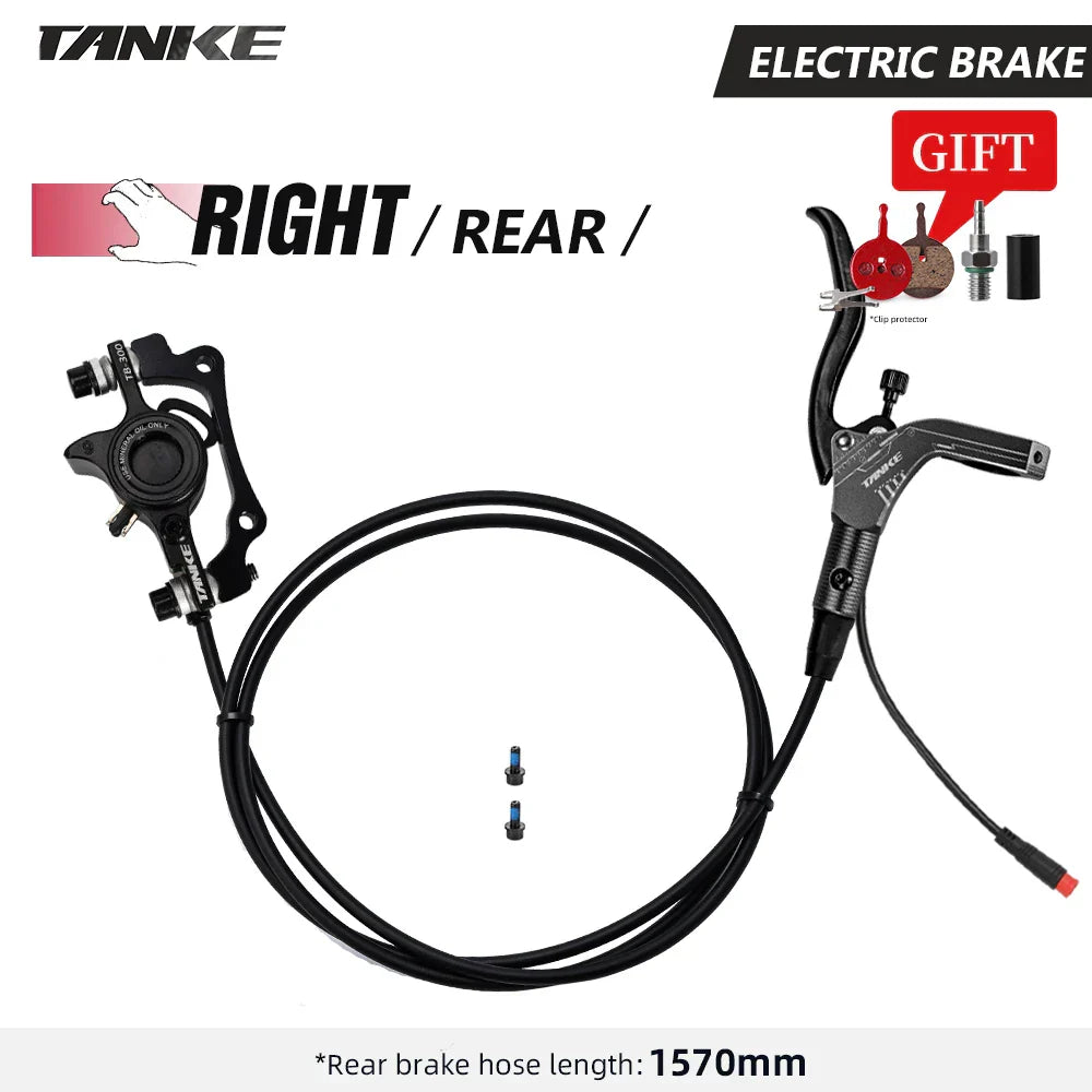 TANKE E-Bike MTB Hydraulic Disc Brake Set Electric