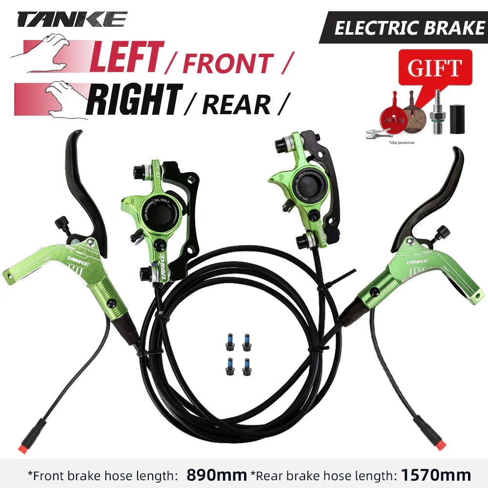 TANKE E-Bike MTB Hydraulic Disc Brake Set Electric