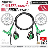 TANKE MTB 4-Piston Hydraulic Disc Brake Bicycle Resin