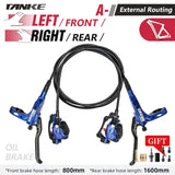 TANKE MTB 4-Piston Hydraulic Disc Brake Bicycle Resin