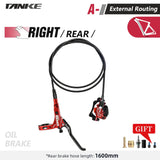 TANKE MTB 4-Piston Hydraulic Disc Brake Bicycle Resin