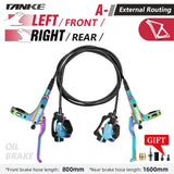 TANKE MTB 4-Piston Hydraulic Disc Brake Bicycle Resin