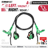 TANKE MTB 4-Piston Hydraulic Disc Brake Bicycle Resin