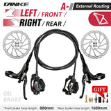TANKE MTB 4-Piston Hydraulic Disc Brake Bicycle Resin