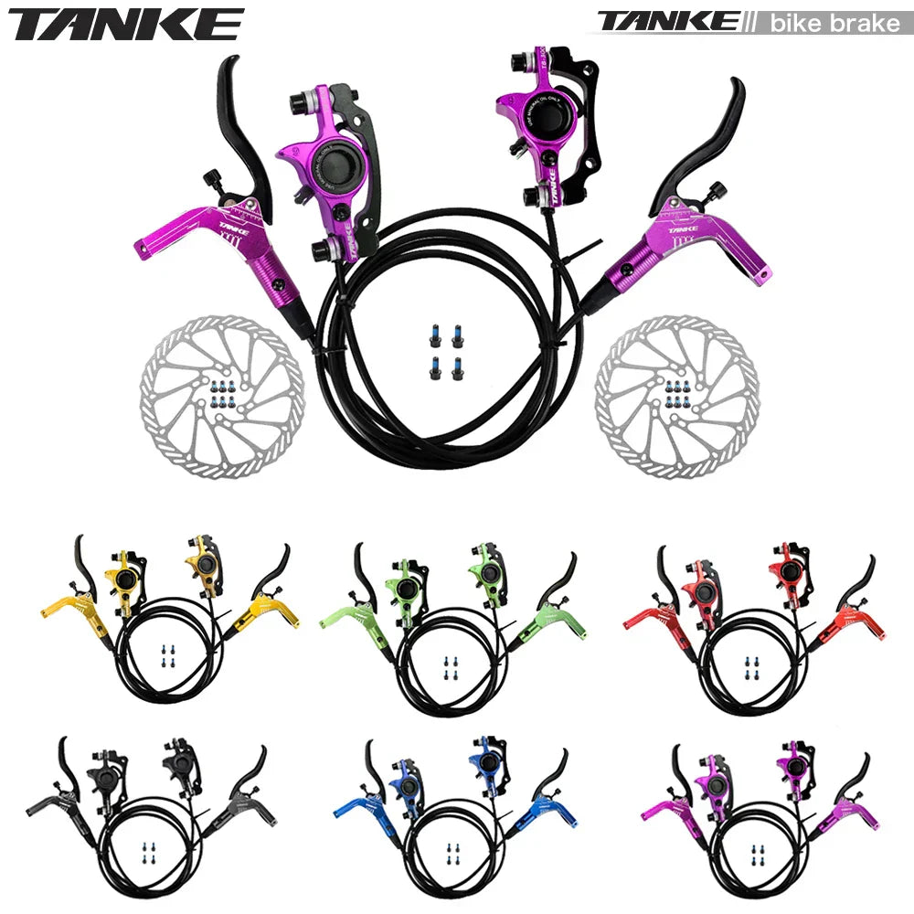 TANKE MTB Bike Hydraulic Disc Brake Set 160mm