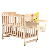 Zhitong Crib Solid Wood Paint-Free Multifunctional Bassinet Babies'