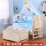 Zhitong Crib Solid Wood Paint-Free Multifunctional Bassinet Babies'