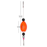 THKFISH Fishing Floats Bobbers for Float Rig Rattle