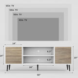 TV Stand for 65 Inch TV, Modern Entertainment