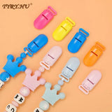 TYRY.HU 100Pcs/set Plastic Baby Pacifier Clips Holder Soother