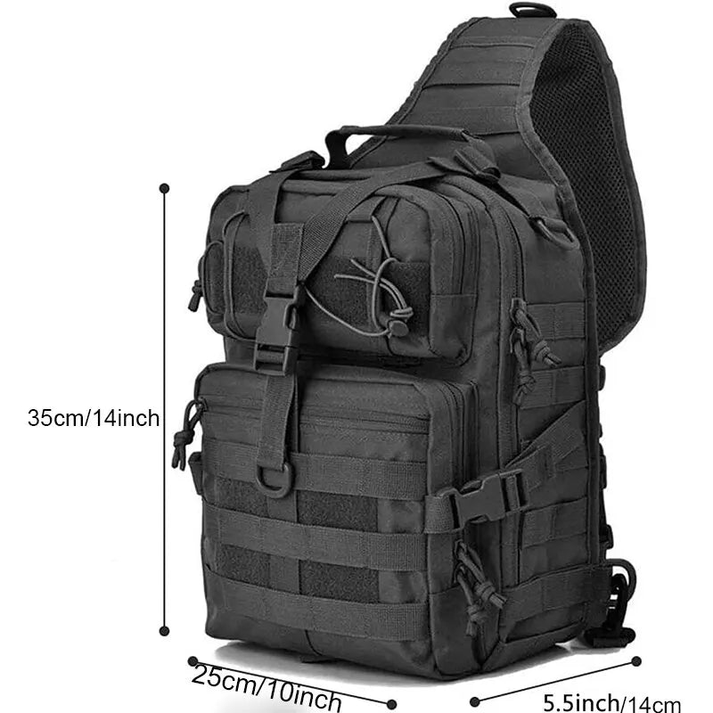 Tactical Military Sling Backpack Small Sling Rover Shoulder