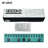 Tank Rechargeable Guitar Multi-Effects Pedal Portable 36 Presets
