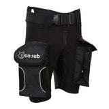 Technical Scuba Diving Neoprene Wetsuit Shorts & Pockets