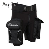 Technical Scuba Diving Neoprene Wetsuit Shorts & Pockets