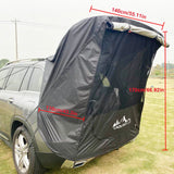 Tent for Car Trunk Sunshade Rainproof Rear Tent