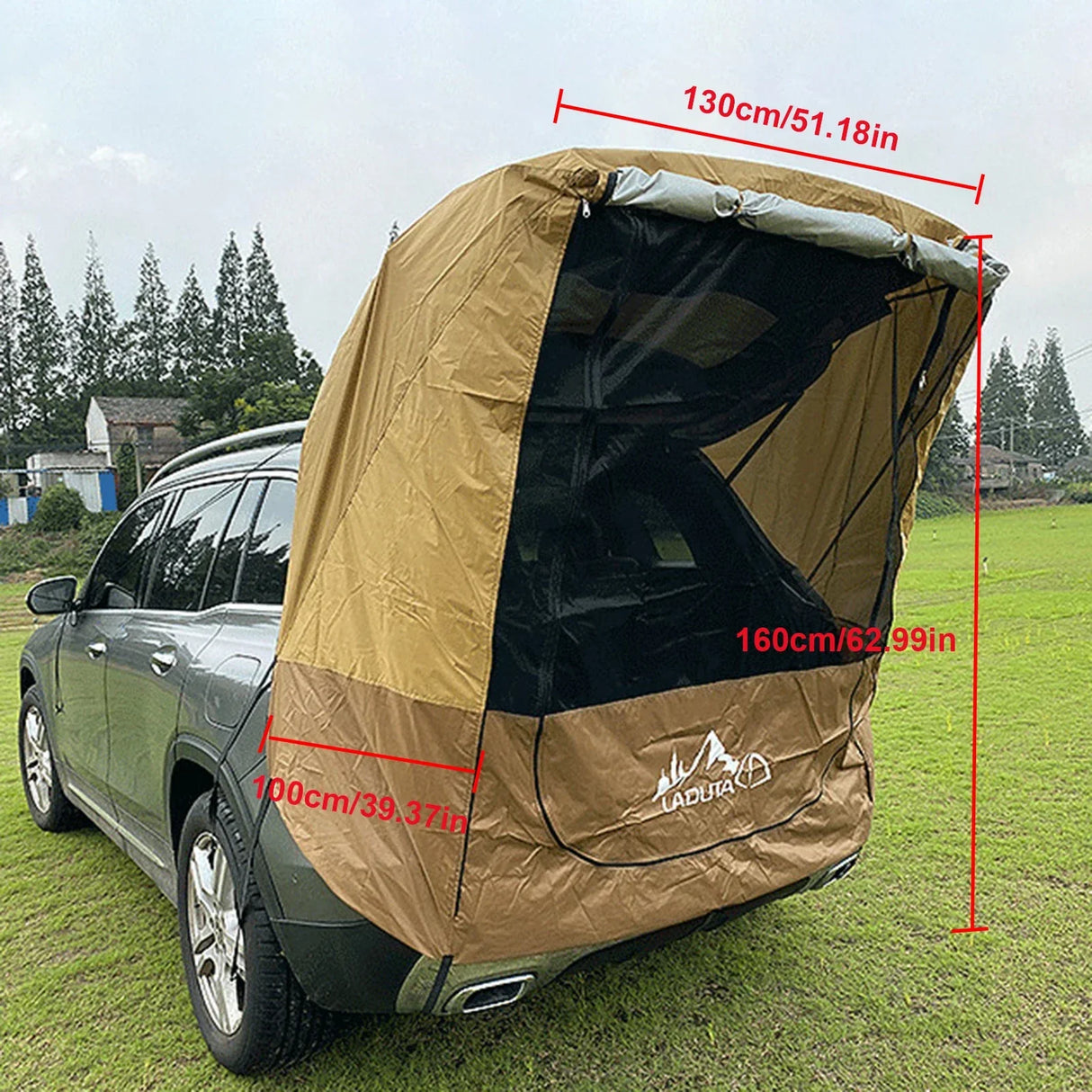 Tent for Car Trunk Sunshade Rainproof Rear Tent