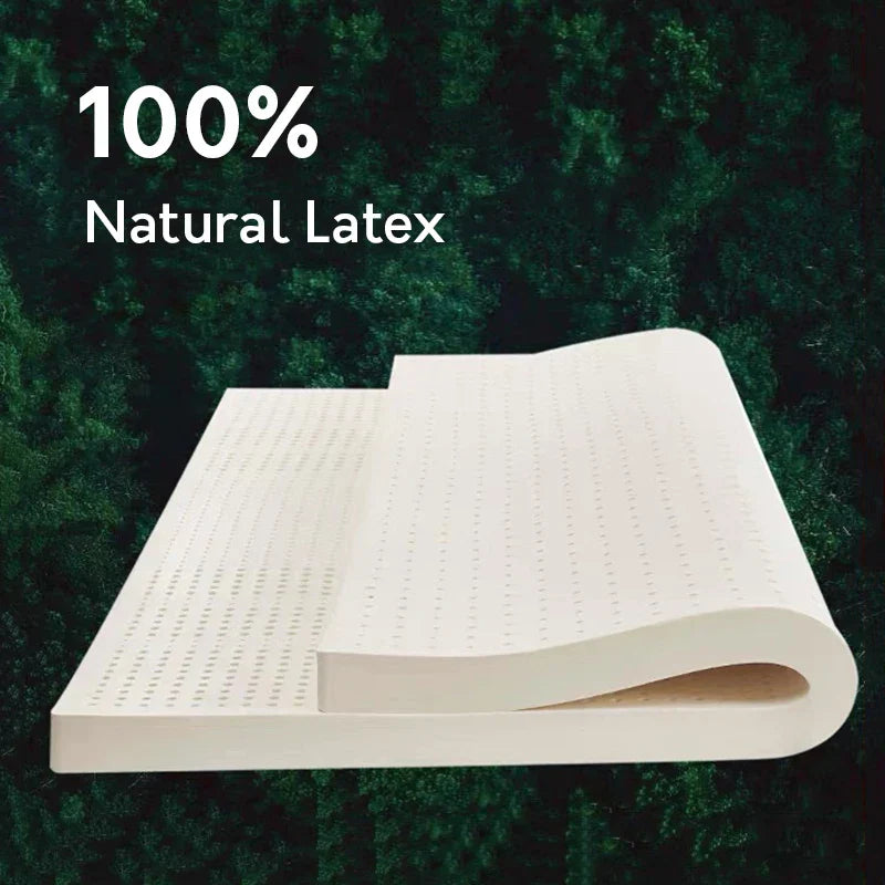 Thailand Natural 100% Latex Mattress With Cover Natural