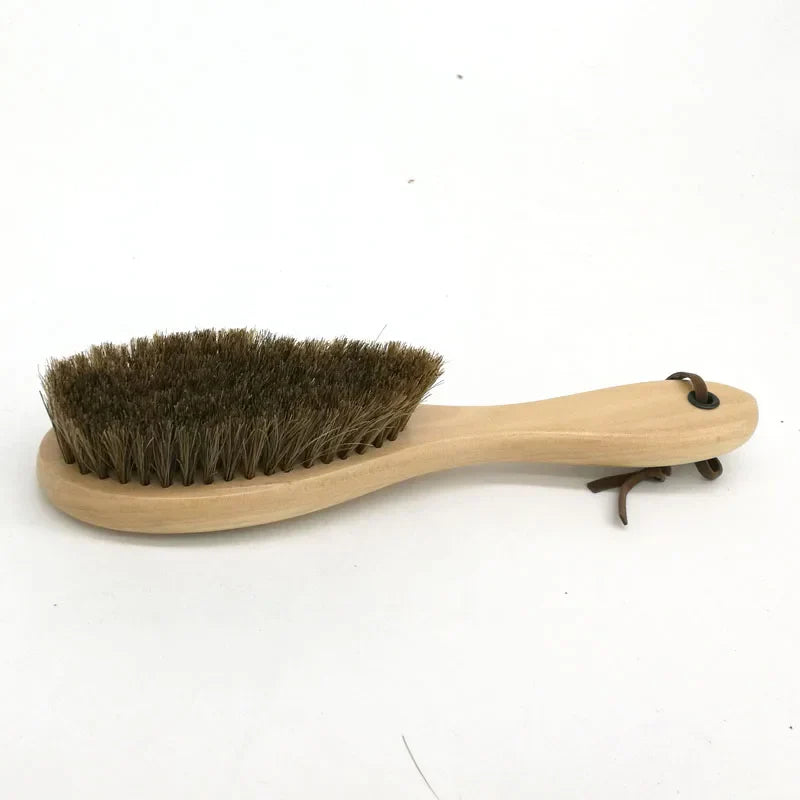 The Long Handle Brush Horsehair Shoes Brush Not