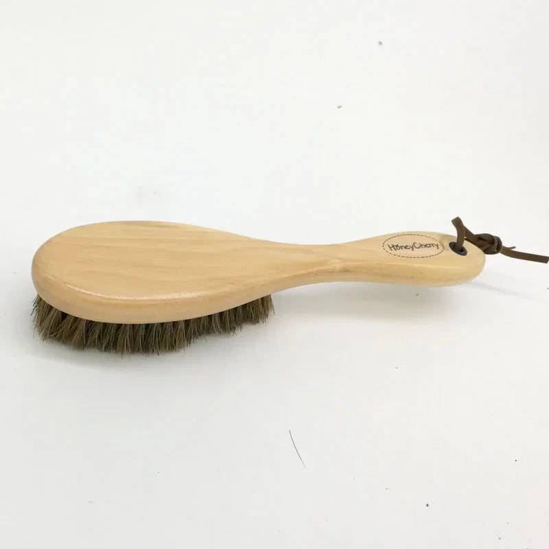 The Long Handle Brush Horsehair Shoes Brush Not