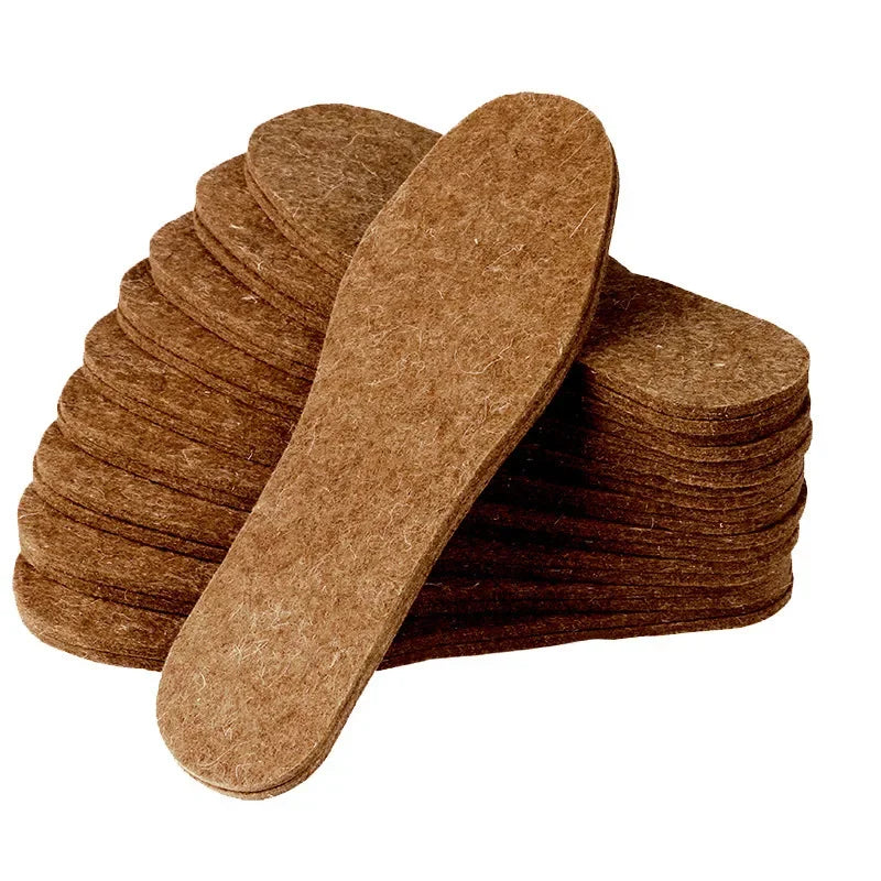 Thickened Winter Sports insole Wool Like Felt Odor
