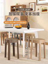 Thickened long-term sitting comfort and stackable high plastic