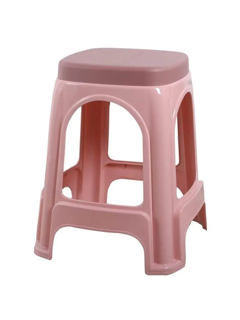 Thickened plastic stools, household adult rubber benches living