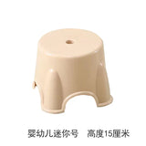 Thickened plastic stools, household adult rubber benches living