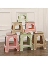 Thickened plastic stools, household adult rubber benches living
