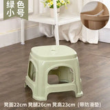 Thickened plastic stools, household adult rubber benches living