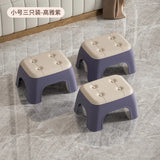 Thickened plastic stools, rubber benches household adult living