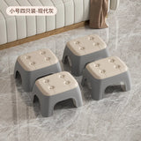 Thickened plastic stools, rubber benches household adult living