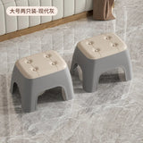 Thickened plastic stools, rubber benches household adult living