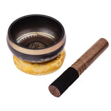 Tibetan Singing Bowl Set with 12.5cm/5inch Handmade Metal