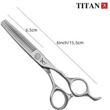 Titan Barber scissors Professional Hair Shears 6.0 Japan