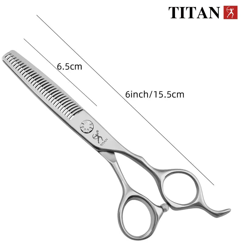 Titan Barber scissors Professional Hair Shears 6.0 Japan