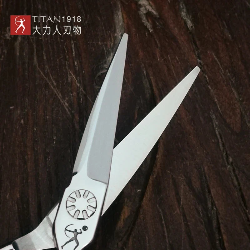 Titan Hair Scissors Thinning Barber Cutting Hair Shears