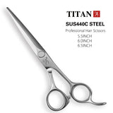 Titan barber scissors hairdressing cutting tools thinning shears