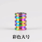Titanium Alloy TC4 Knife Beads Knife Lanyard Camping