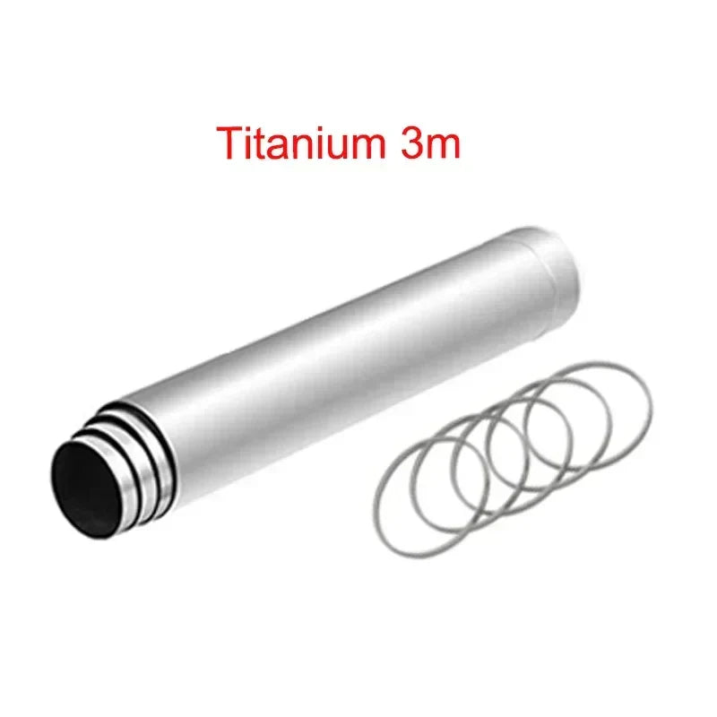 Titanium Chimney Accessories Tent Furnace Chimney 2.5|3M Tent