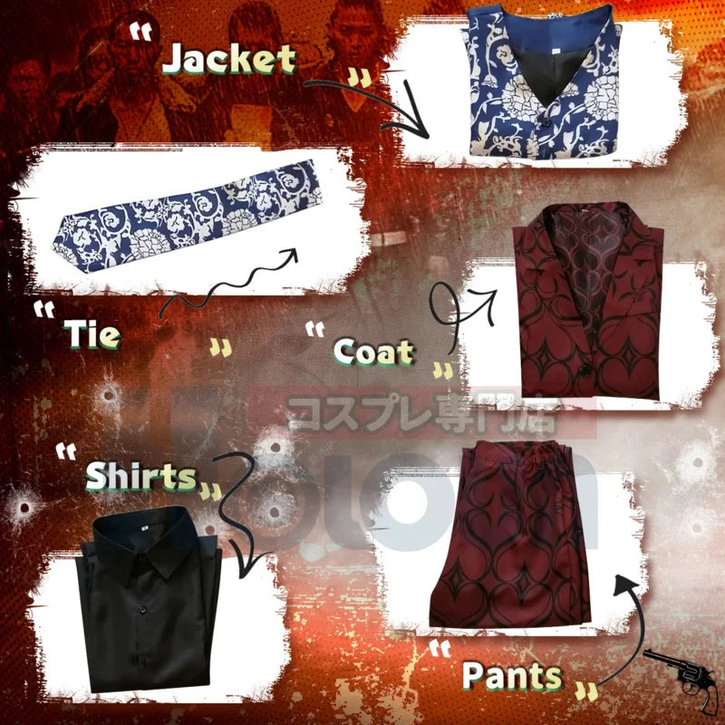 Tokyo Revengers Anime Cosplay Costume Osaka Keisuke Baji