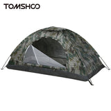 Tomshoo 1/2 Person Ultralight Camping Tent Single Layer