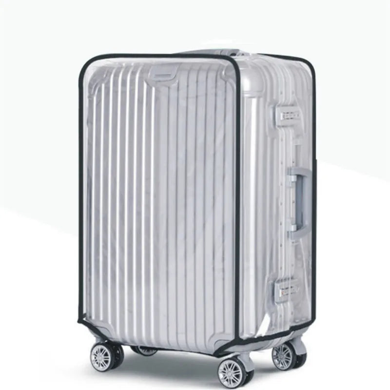 Transparent PVC Luggage Cover Waterproof Trolley Suitcase Dust