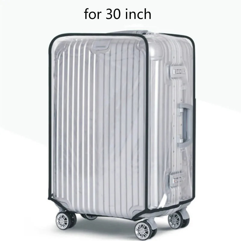 Transparent PVC Luggage Cover Waterproof Trolley Suitcase Dust